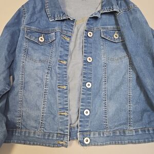 Baccini Light Blue Jean Jacket
